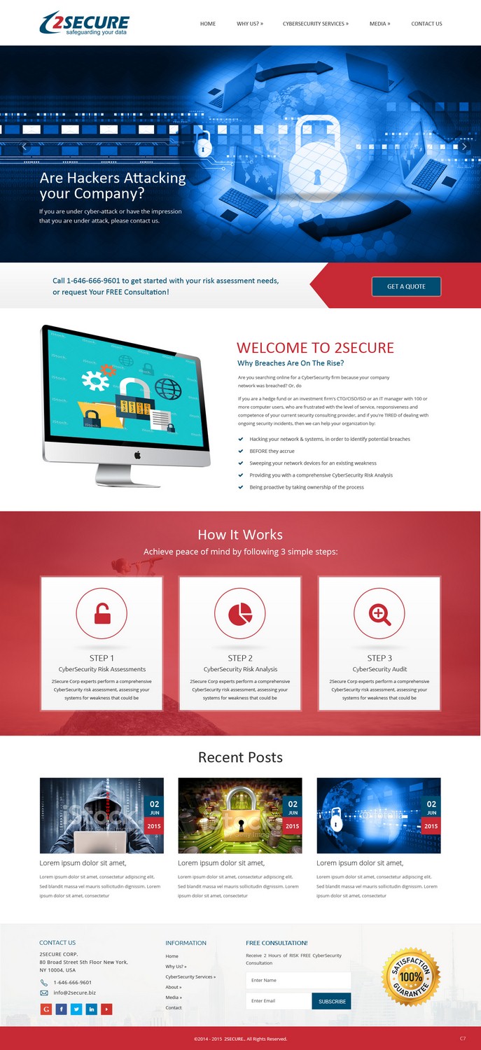Web Design by pb for this project | Design #6498649