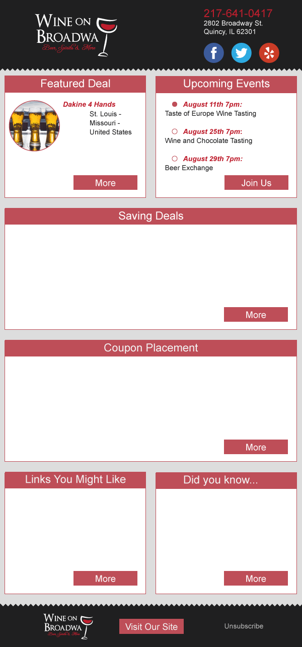 Newsletter-Design von ElenaMal für dieses Projekt | Design #11698104