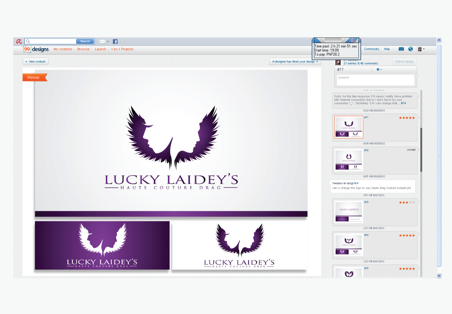 Diseño de Logo por OSI para DesignCrowd LLC | Diseño #1756174