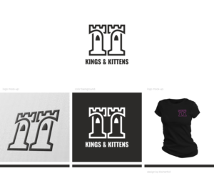 Kings & Kittens | Diseño de Logo por Kitchenfoil
