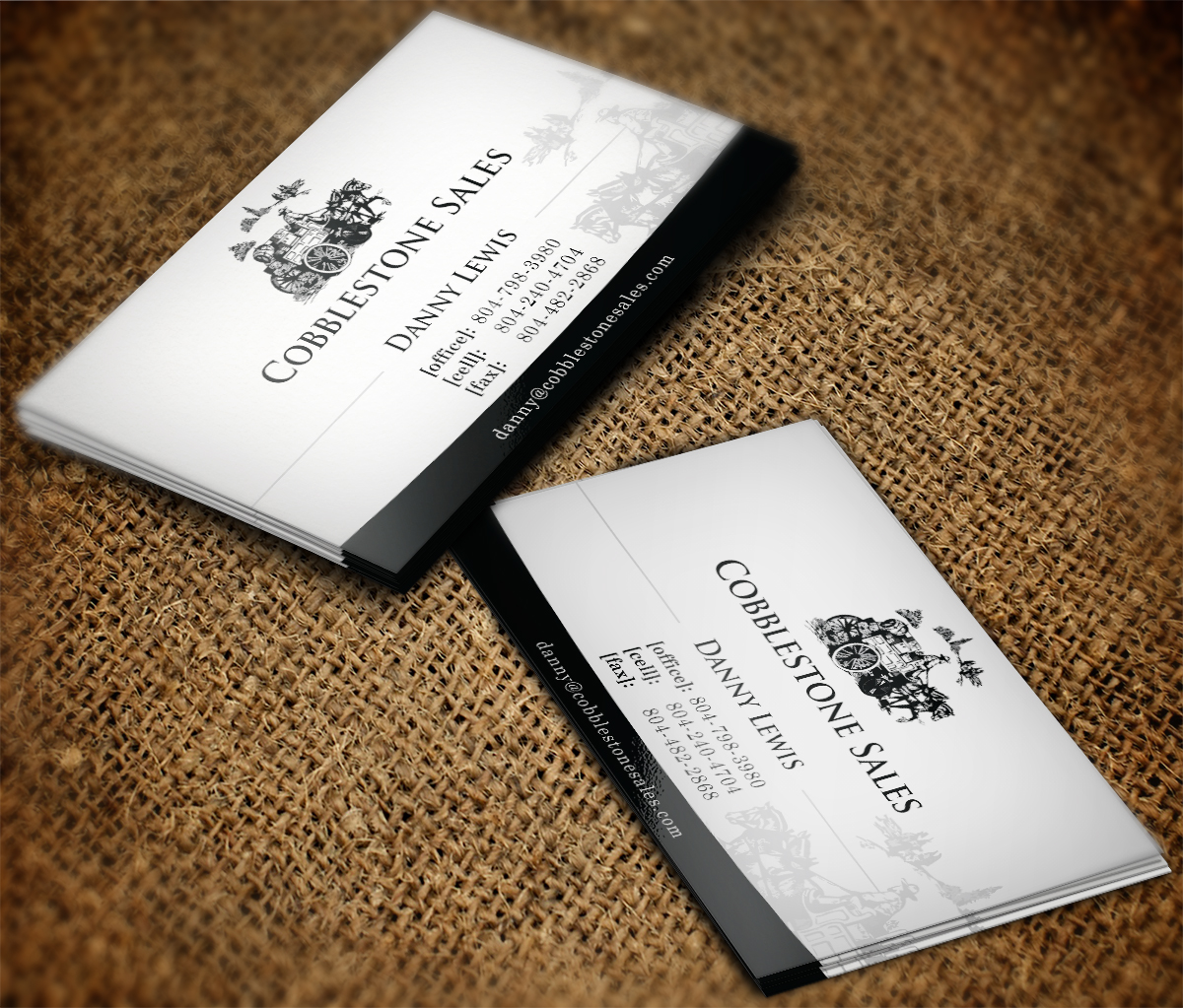 Visitenkarten-Design von MT für Cobblestone Sales  | Design #6579070