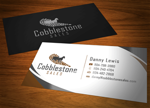 Business Card Design by Riz' for Cobblestone Sales  | Design: #6495631
