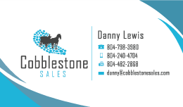 Business Card Design by Riz' for Cobblestone Sales  | Design: #6642765