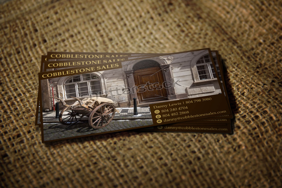 Design de Carte de Visite par DesignConcept pour Cobblestone Sales  | Design #6555517