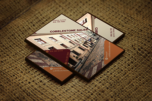 Design de Carte de Visite par DesignConcept pour Cobblestone Sales  | Design : #6555525