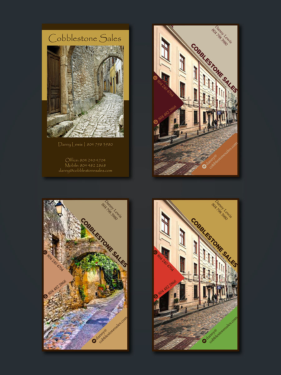 Design de Carte de Visite par DesignConcept pour Cobblestone Sales  | Design #6555534