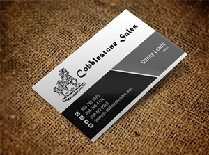 Design de Carte de Visite par Lanka Ama pour Cobblestone Sales  | Design : #6496780