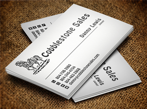 Design de Carte de Visite par Lanka Ama pour Cobblestone Sales  | Design : #6496787