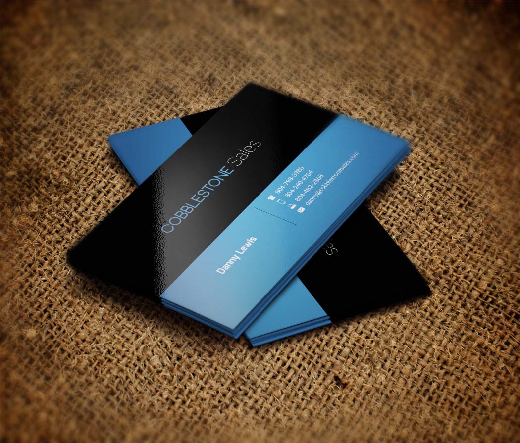 Design de Carte de Visite par zillurrahman800 pour Cobblestone Sales  | Design #6594385