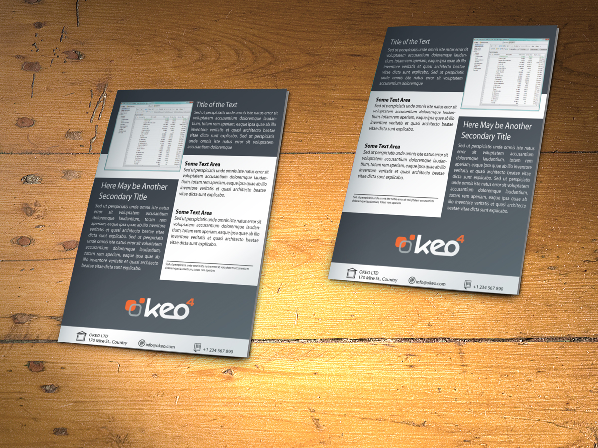 Flyer Design by Pranab S. for ALIS, spol. s r.o. | Design #1894963