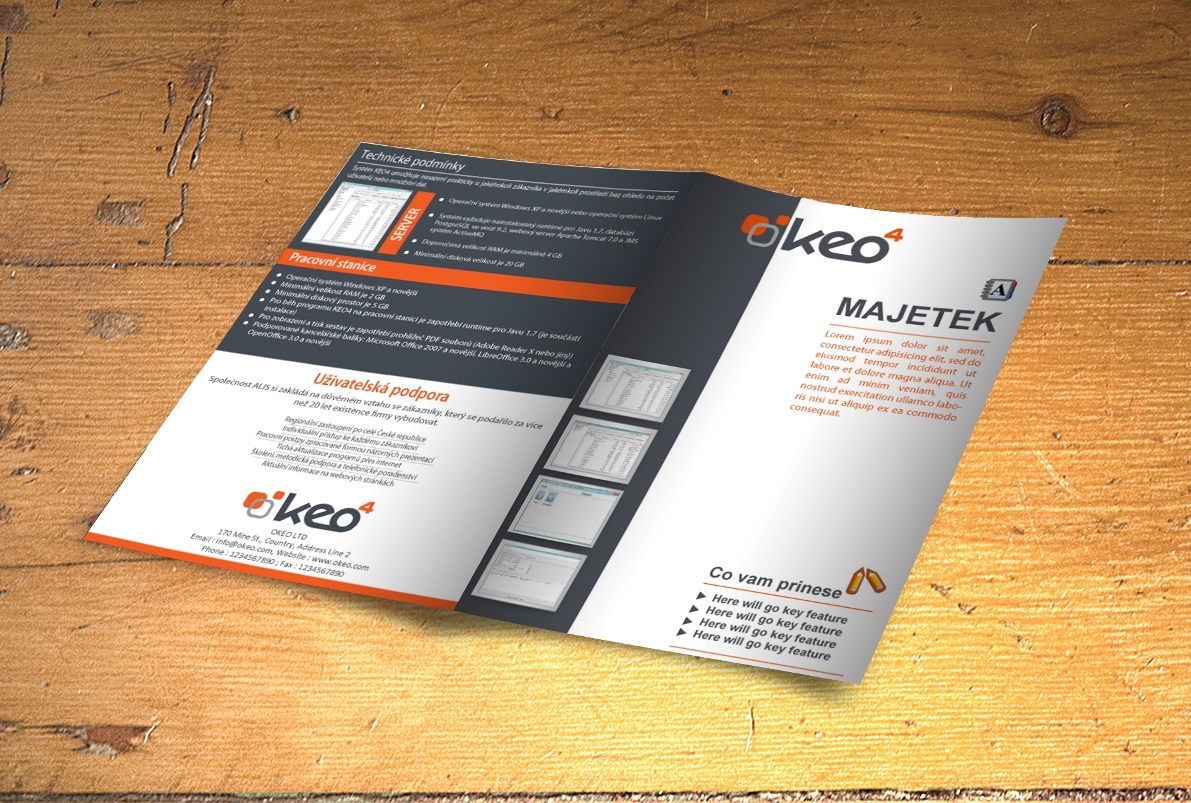 Flyer Design by Pranab S. for ALIS, spol. s r.o. | Design #1909049