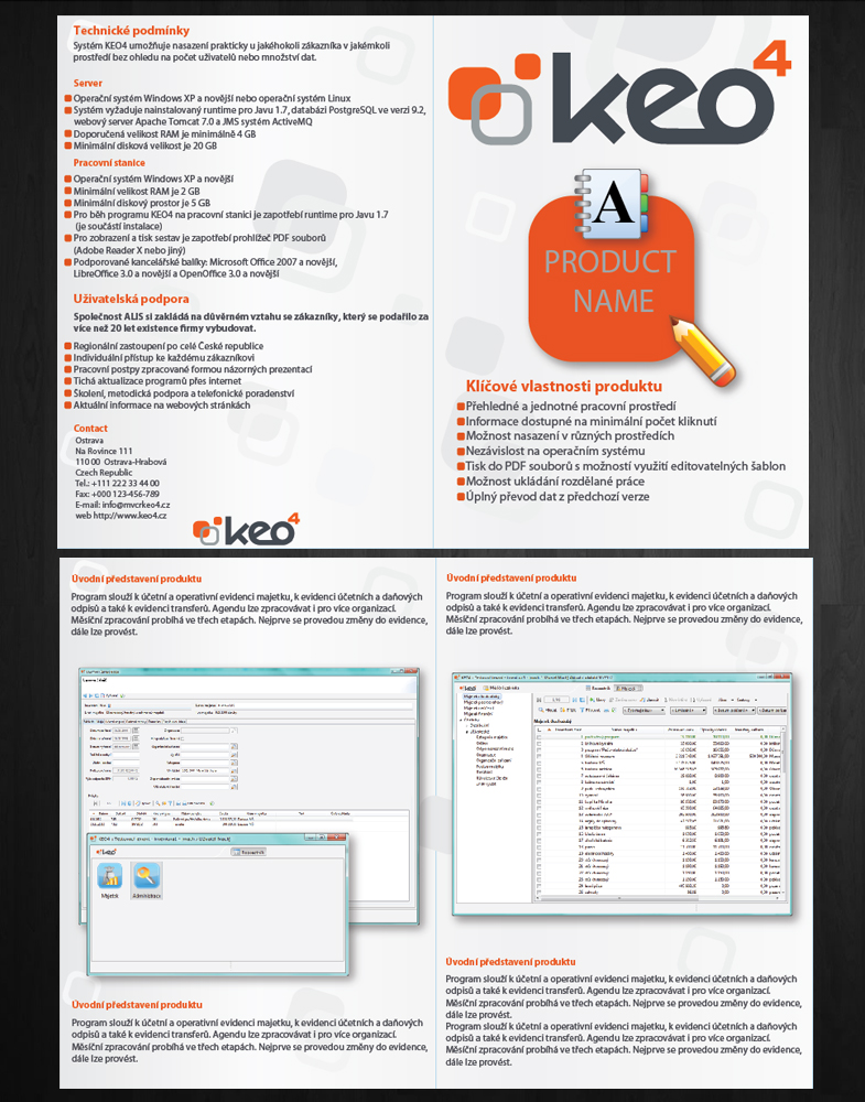 Diseño de Flyer por Anna  para ALIS, spol. s r.o. | Diseño #1800026