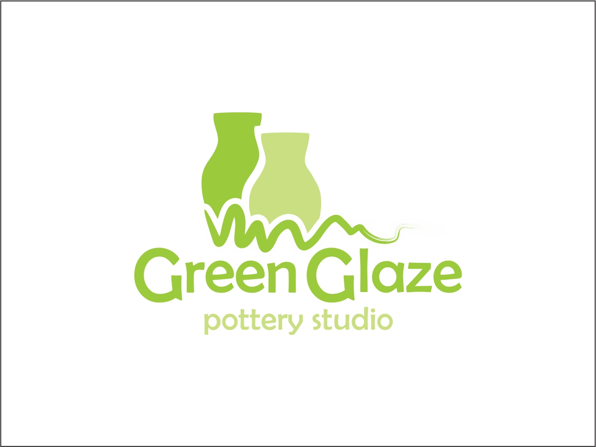 Logo Design by Logogofamily for Green Glaze Pottery Studio | Design #6607599