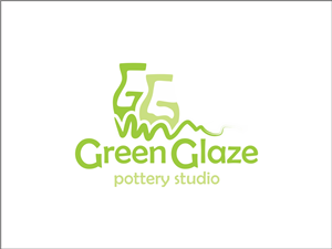 Logo Design by Logogofamily for Green Glaze Pottery Studio | Design: #6607608