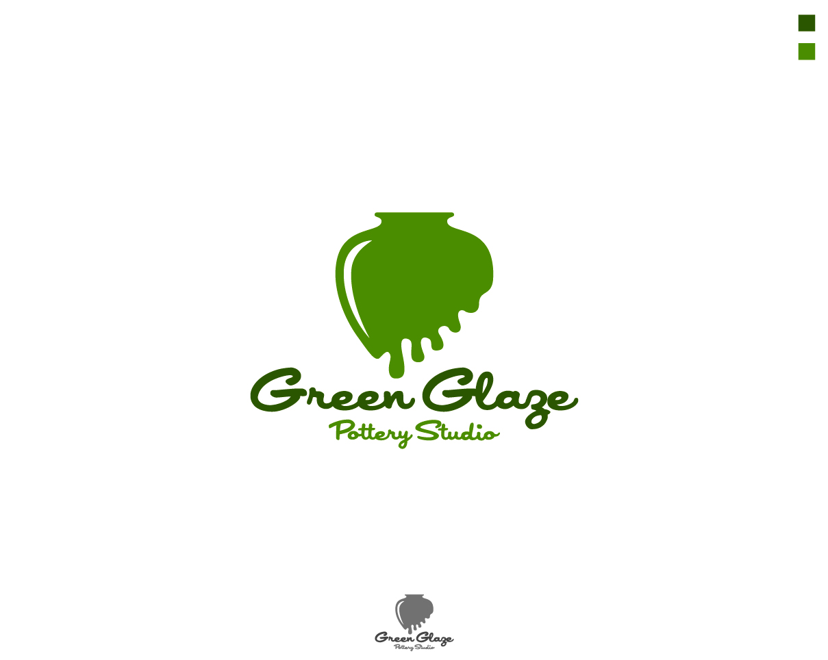 Logo Design by MrBranding for Green Glaze Pottery Studio | Design #6520429