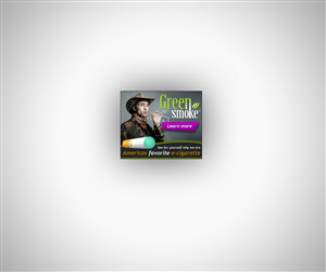 Diseño De Banner Publicitario por neboica para Green Smoke Inc | Diseño: #1712379
