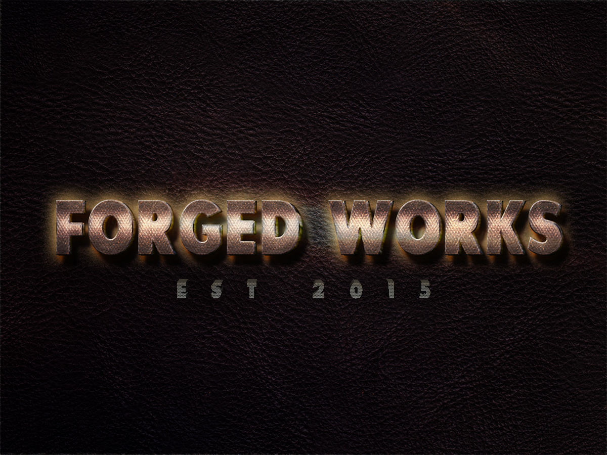 Graphic Design by Robinzjoe for Forged works | Design #6507844