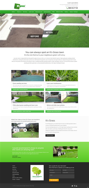 Web Design by pb for Web Genius | Design: #6515105