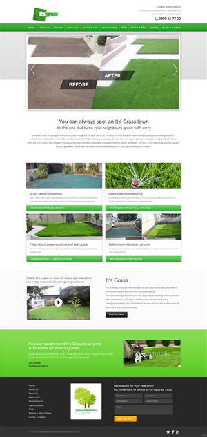 Web Design by pb for Web Genius | Design: #6515114