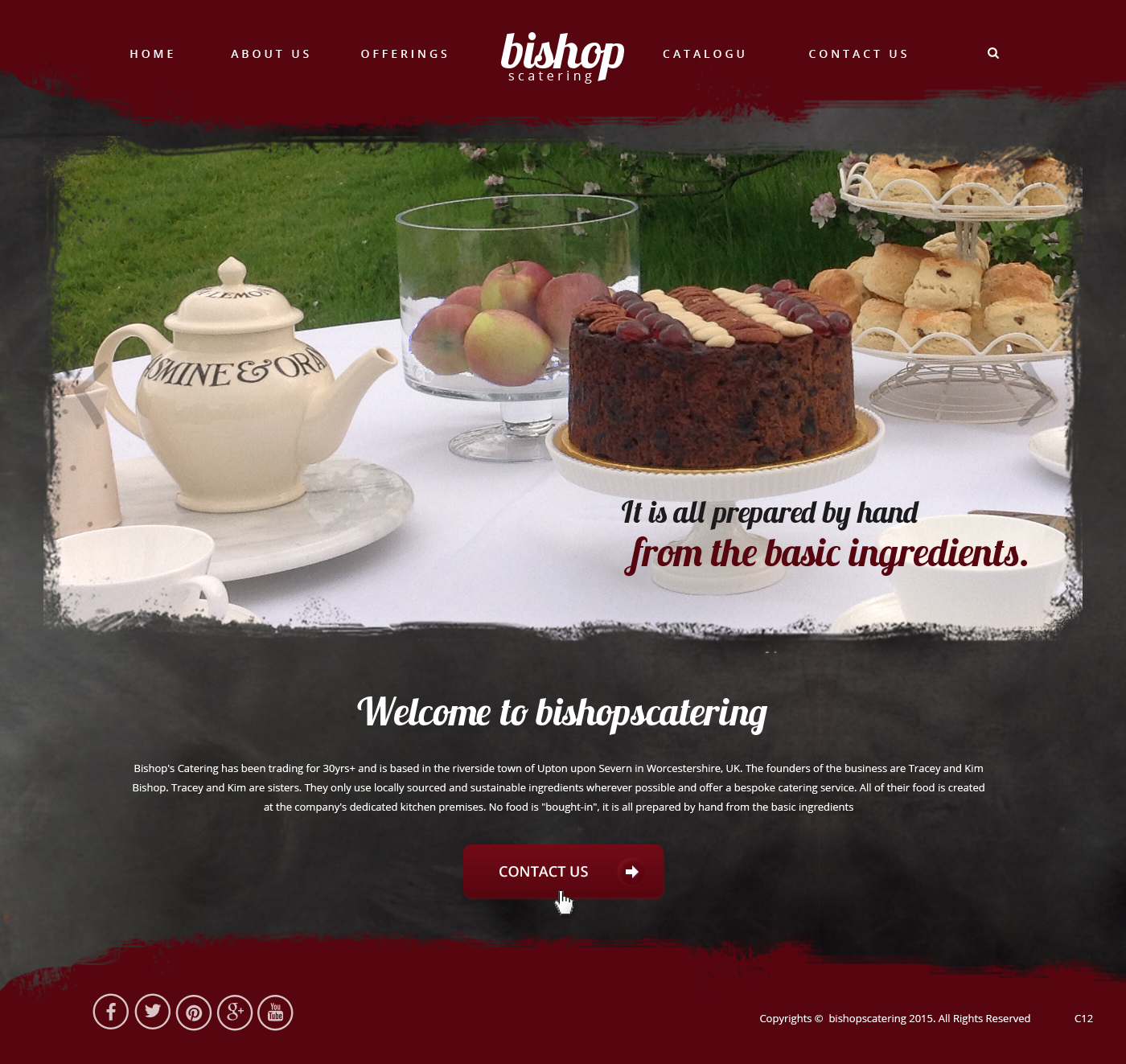 Web-Design von pb für Bishop''s Catering | Design #6514449