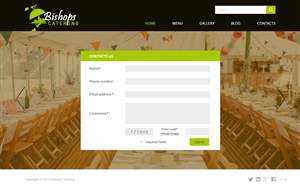 Web-Design von pb für Bishop''s Catering | Design: #6514511