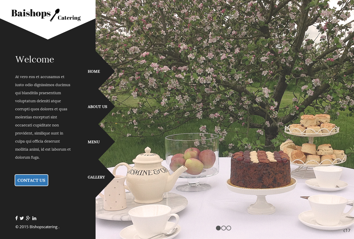 Web-Design von pb für Bishop''s Catering | Design #6514530