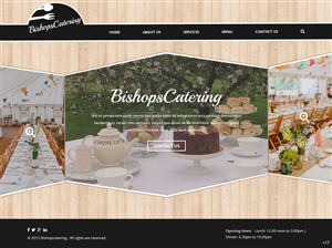 Web-Design von pb für Bishop''s Catering | Design: #6514540