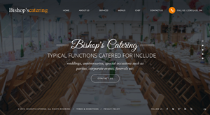 Web-Design von pb für Bishop''s Catering | Design: #6524277