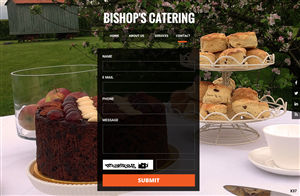 Web-Design von pb für Bishop''s Catering | Design: #6574138