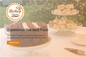 Web-Design von rightway für Bishop''s Catering | Design: #6603493