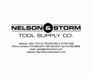 Logo Design by Crest Logo Designs for Nelson & Storm Tool Supply Co. | Design: #1708406