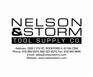 Logo Design by Crest Logo Designs for Nelson & Storm Tool Supply Co. | Design: #1708434