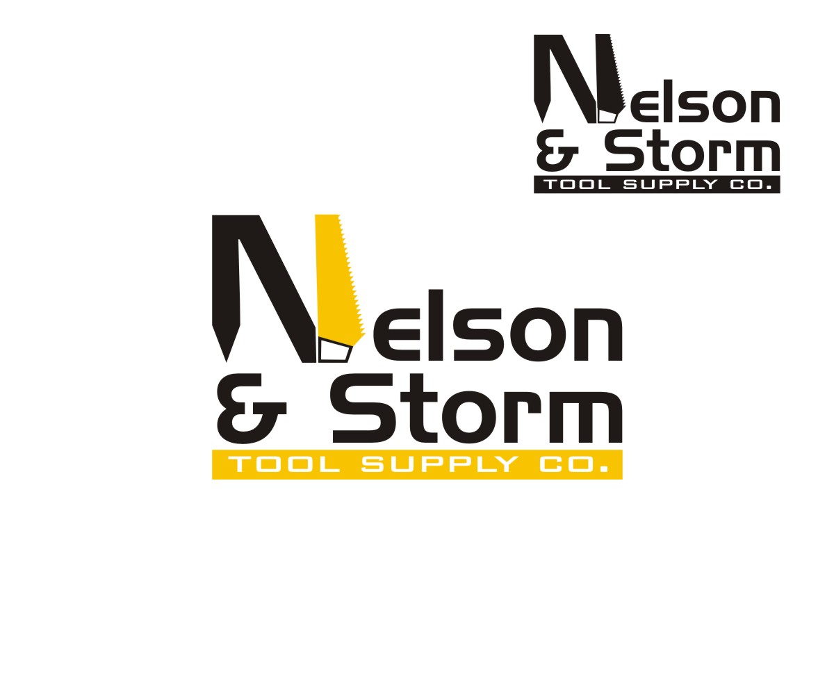 Logo Design by Crest Logo Designs for Nelson & Storm Tool Supply Co. | Design #1713641