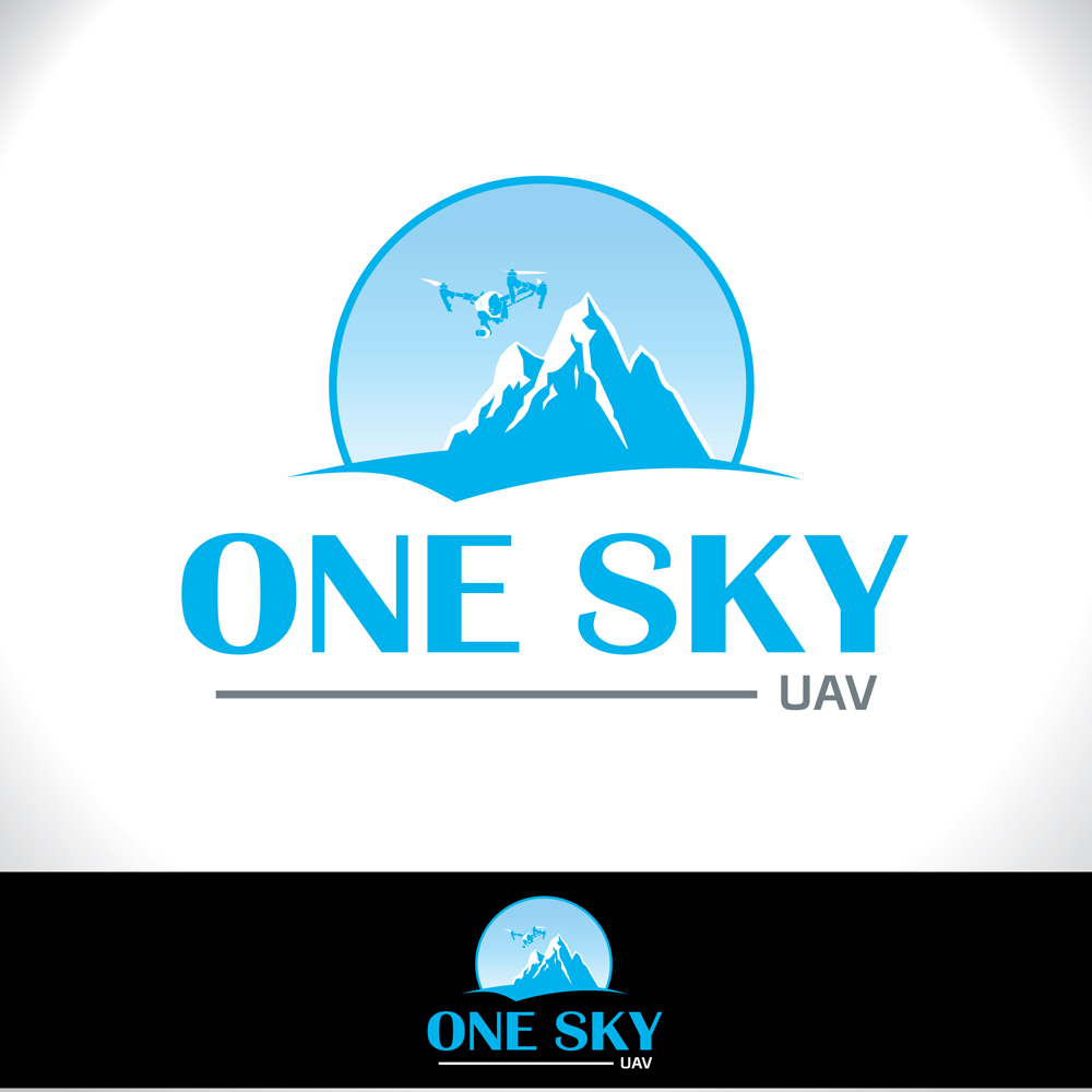 Logo Design by MTu for One Sky UAV | Design #6612339