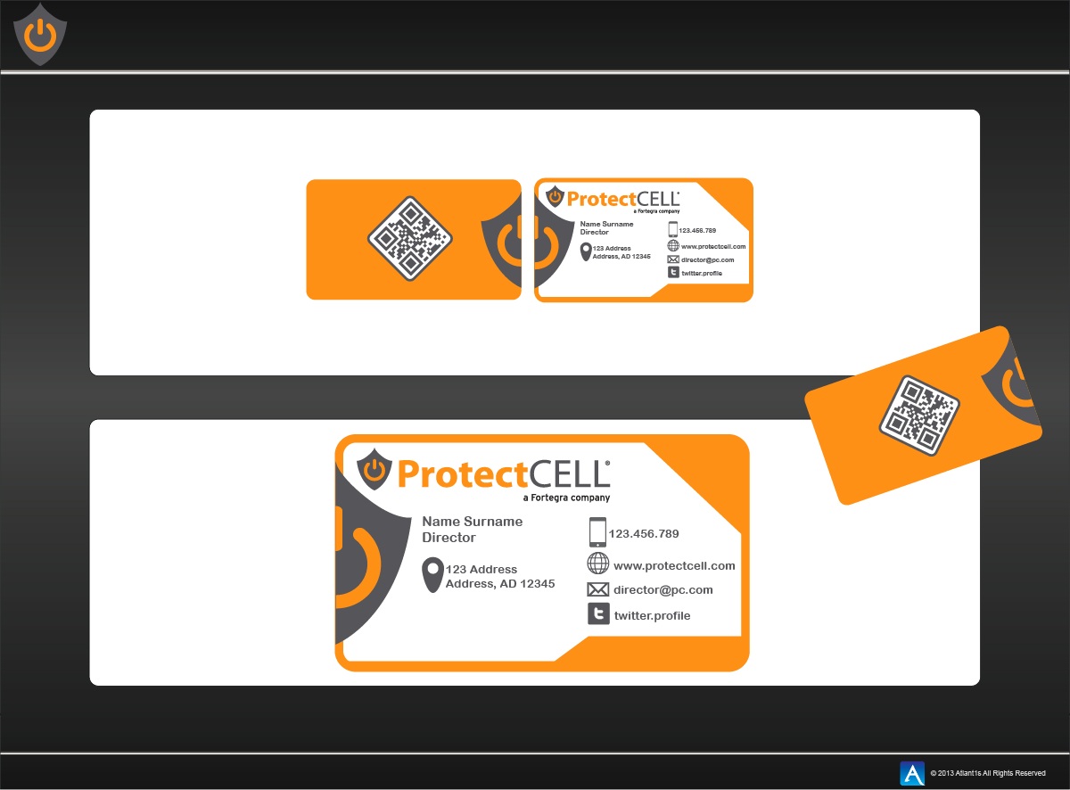 Business Card Design by Atlantis® for this project | Design #1711482