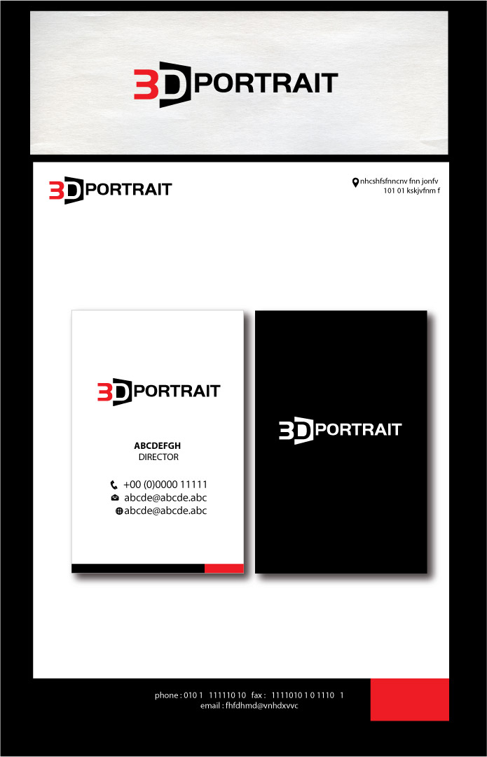 Logo Design by colour splash for 3D Portrait Pty Ltd | Design: #6523315