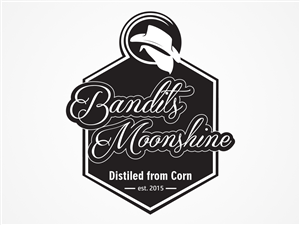 Graphic Design by IulianSz for Bandits Moonshine | Design: #6585141