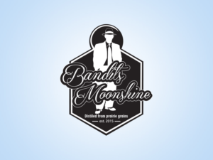 Graphic Design by IulianSz for Bandits Moonshine | Design: #6845300