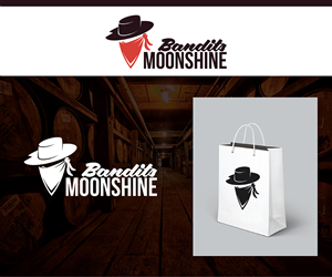 Grafik-Design von Pratik Mevada für Bandits Moonshine | Design #6582042