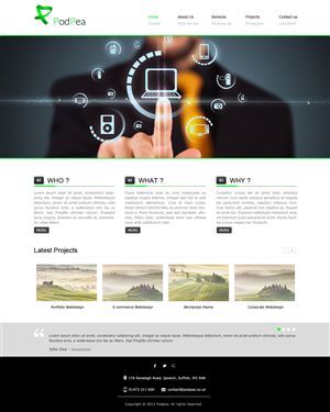 Diseño Web por Tariq Shamim para este proyecto | Diseño: #1712312