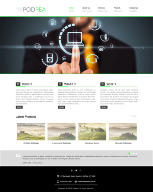 Diseño Web por Tariq Shamim para este proyecto | Diseño: #1730949