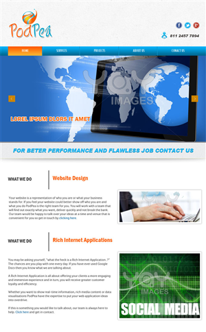 Web-Design von Expert Designer für dieses Projekt | Design #1741847