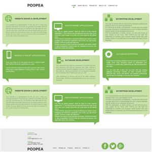 Re-Brand of PodPea along with a new website design | Web Design by artistraman
