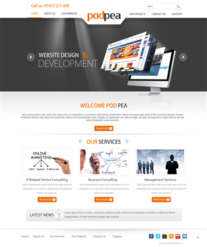 Diseño Web por pb para este proyecto | Diseño: #1707159