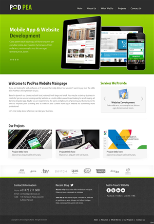 Diseño Web por pb para este proyecto | Diseño: #1707162