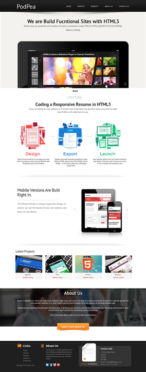 Diseño Web por OM para este proyecto | Diseño: #1715546