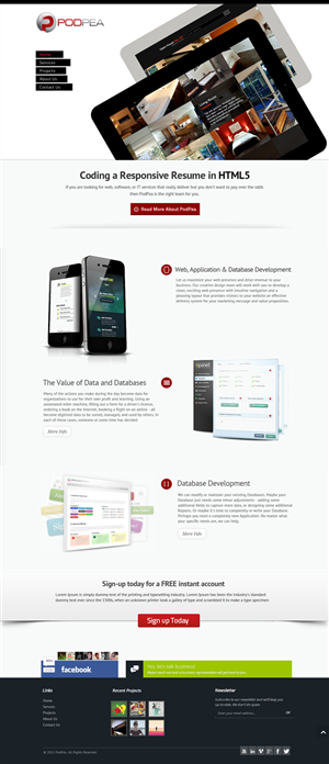 Diseño Web por OM para este proyecto | Diseño: #1722736