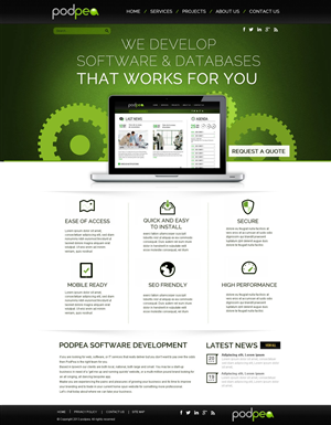 Diseño Web por TechWise para este proyecto | Diseño: #1716237