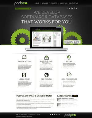 Diseño Web por TechWise para este proyecto | Diseño: #1716238