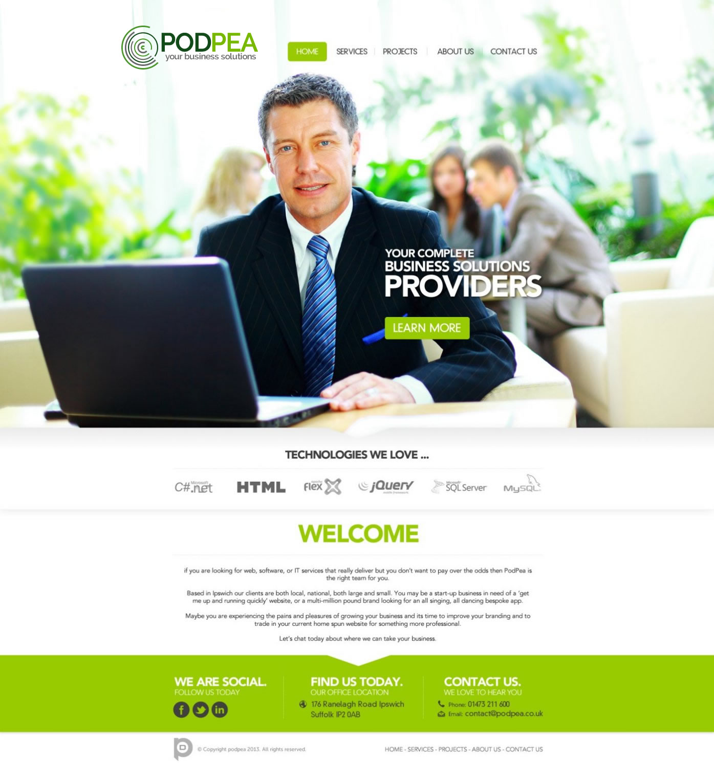 Diseño Web por TechWise para este proyecto | Diseño #1724922